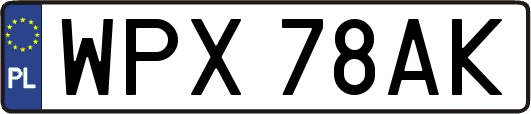 WPX78AK