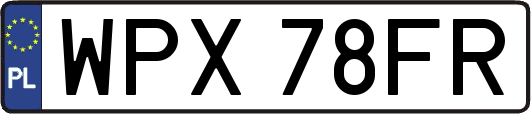WPX78FR