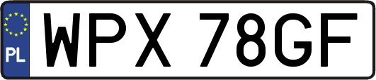 WPX78GF