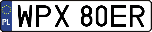 WPX80ER