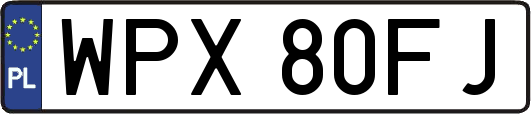 WPX80FJ