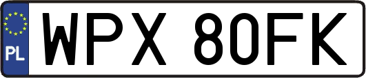 WPX80FK
