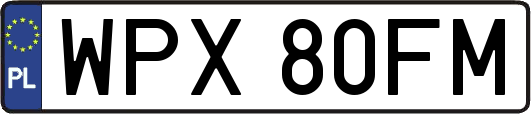 WPX80FM