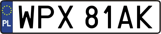 WPX81AK