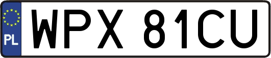 WPX81CU