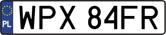 WPX84FR
