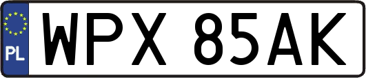 WPX85AK