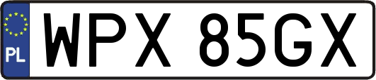 WPX85GX