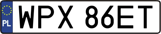 WPX86ET
