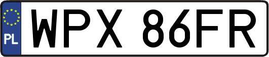 WPX86FR