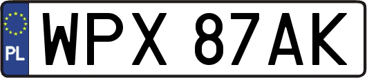 WPX87AK