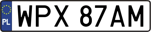 WPX87AM