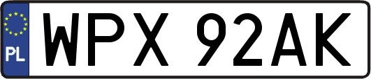 WPX92AK