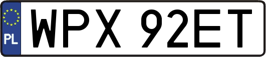 WPX92ET