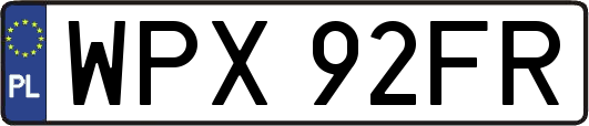 WPX92FR
