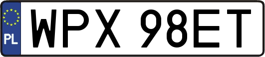 WPX98ET