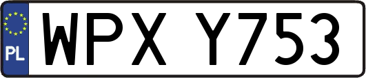 WPXY753