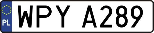WPYA289