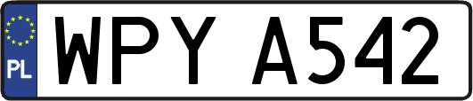 WPYA542