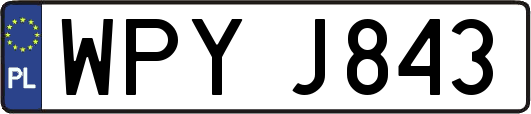 WPYJ843