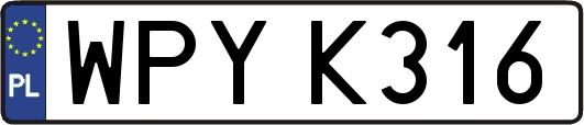 WPYK316