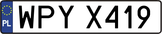 WPYX419