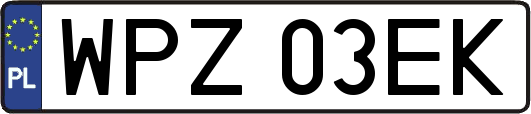 WPZ03EK
