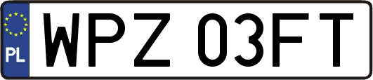 WPZ03FT
