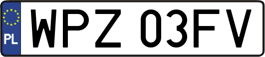 WPZ03FV
