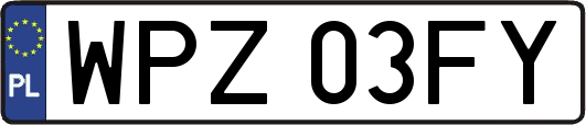 WPZ03FY