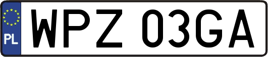 WPZ03GA