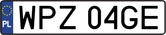 WPZ04GE