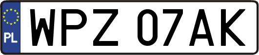 WPZ07AK
