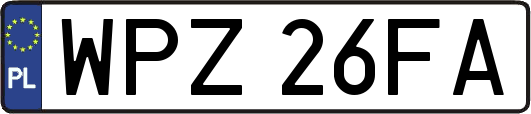 WPZ26FA