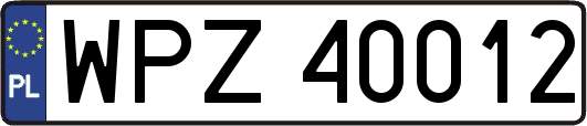 WPZ40012