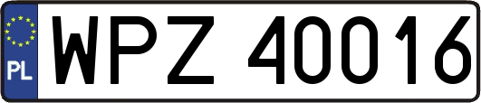 WPZ40016