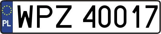 WPZ40017