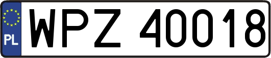 WPZ40018