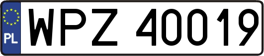 WPZ40019