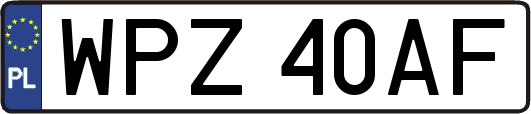 WPZ40AF