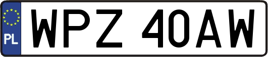WPZ40AW