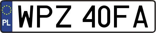WPZ40FA