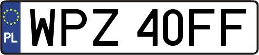 WPZ40FF