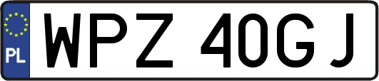 WPZ40GJ
