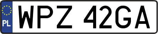 WPZ42GA