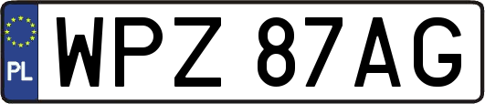 WPZ87AG