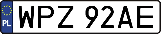 WPZ92AE