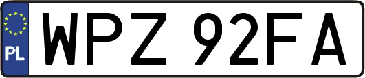 WPZ92FA