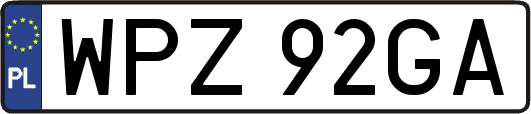 WPZ92GA