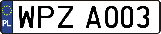 WPZA003